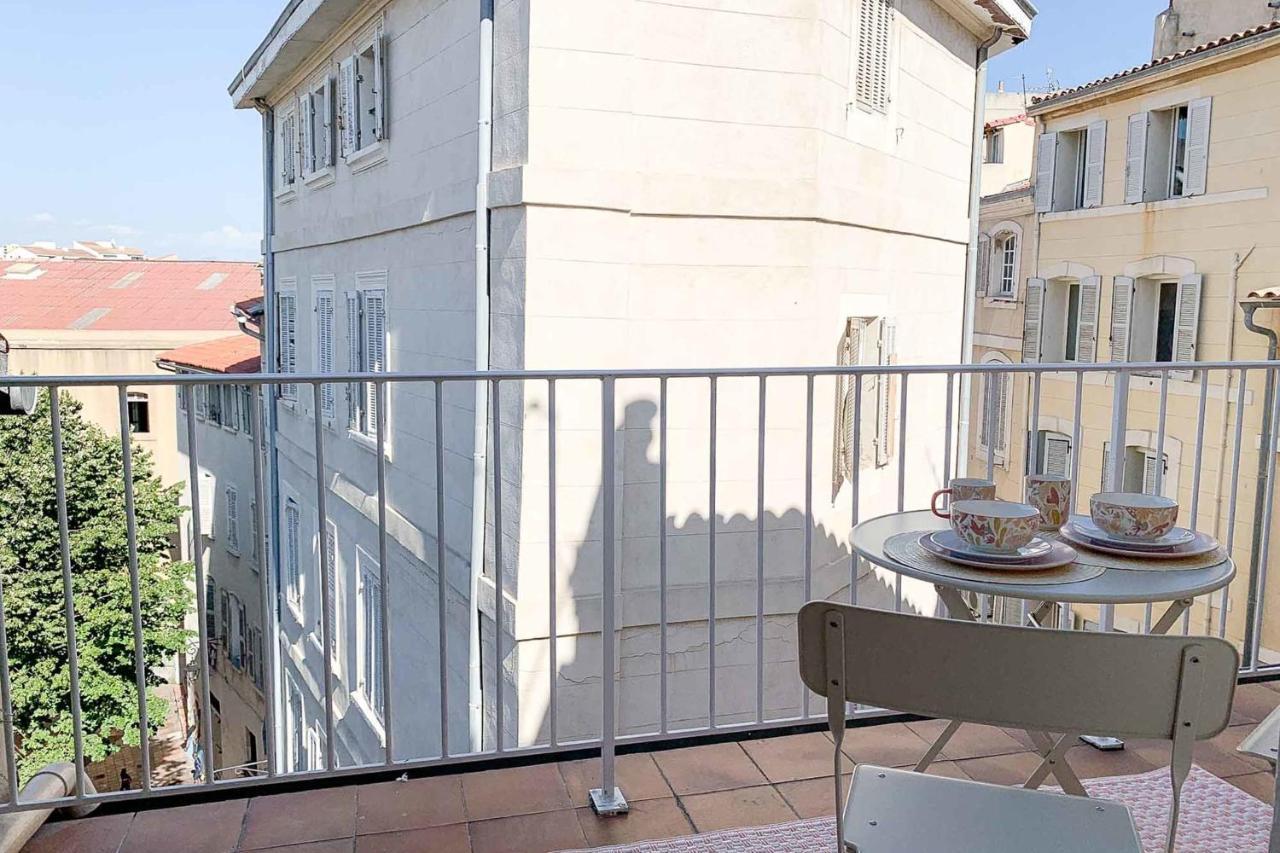 Le Perchoir - Terrasse & Clim Au Coeur Du Panier Apartment Marseille Bagian luar foto